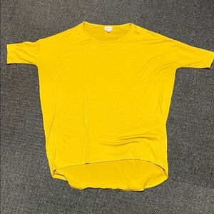 Bright Yellow Women's Relaxed Fit Top
